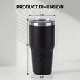 thumbnail image 5 of Ozark Trail 32 oz Stainless Steel Insulated Tumbler, Black, 5 of 21
