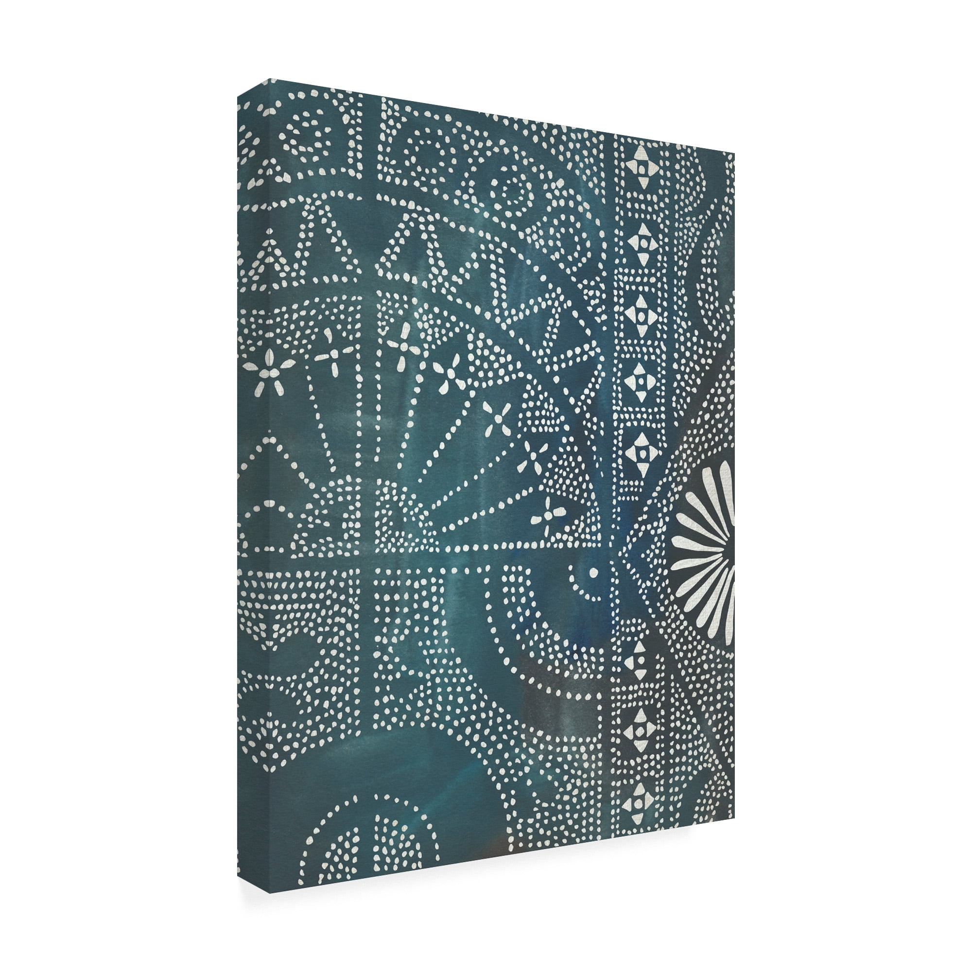 Trademark Fine Art 'Batik Cloth I' Canvas Art by Chariklia Zarris