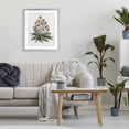 thumbnail image 2 of Yellow Leafy Wild Flowers Gray Framed Print Under Glass, design by Cecilia Battaini, 2 of 10