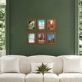 thumbnail image 3 of Wexford Home Textured 5" x 7" Walnut Picture Frame (Set of 6), 3 of 6
