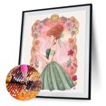 thumbnail image 1 of Cuadros Decorativos Princesa Anna 5D DIY Diamond Painting Kits Full Round Drill Wall Decor (DG231) Ehuebsd embutido en tela, 1 of 8