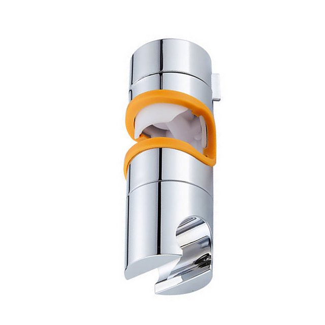Injueey Soporte ajustable para cabezal de ducha Barra de ducha Soporte deslizante Abrazadera para cabezal de ducha Accesorio de baño Juegos de accesorios de baño naranja Injueey HA6086-01B