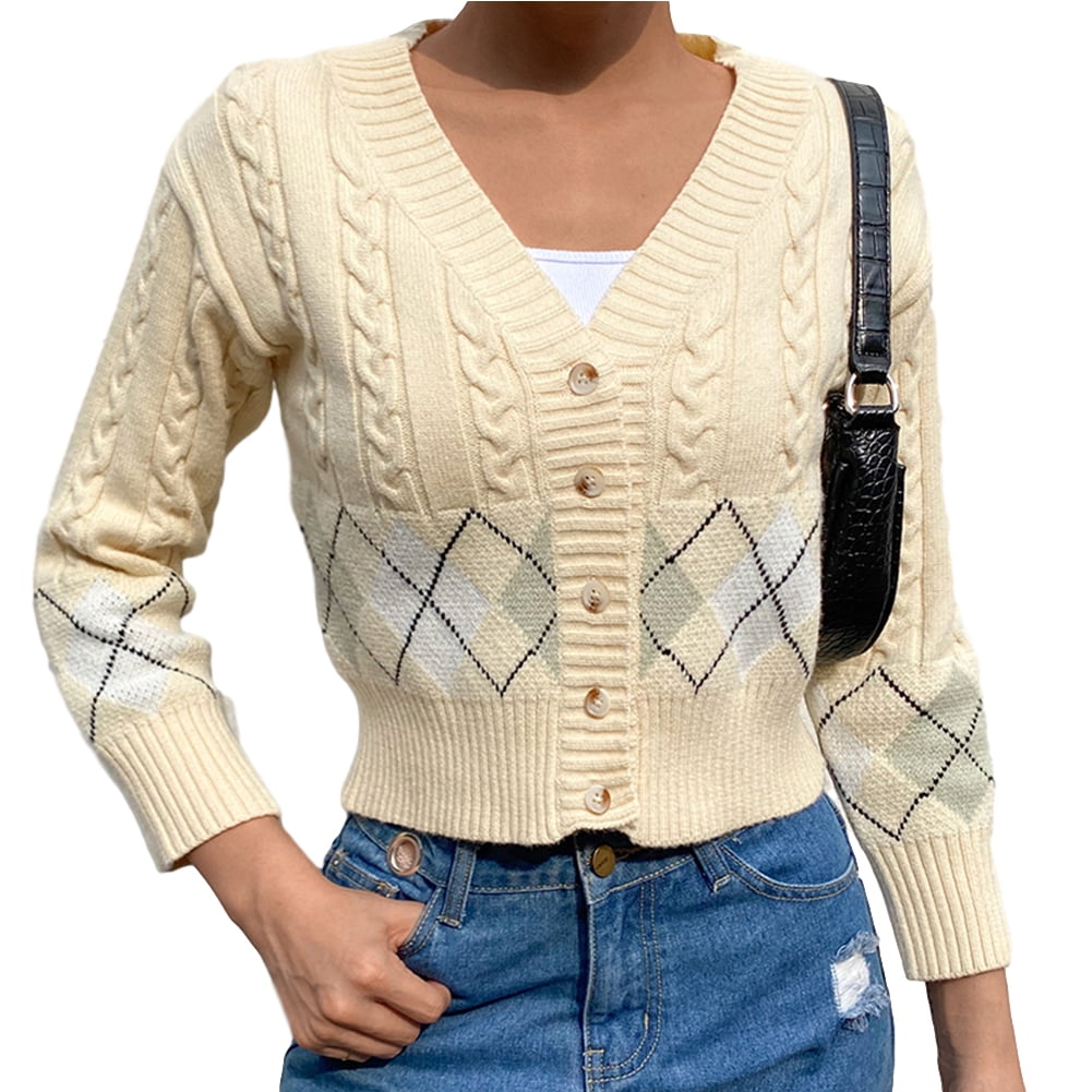 cute cropped cardigan