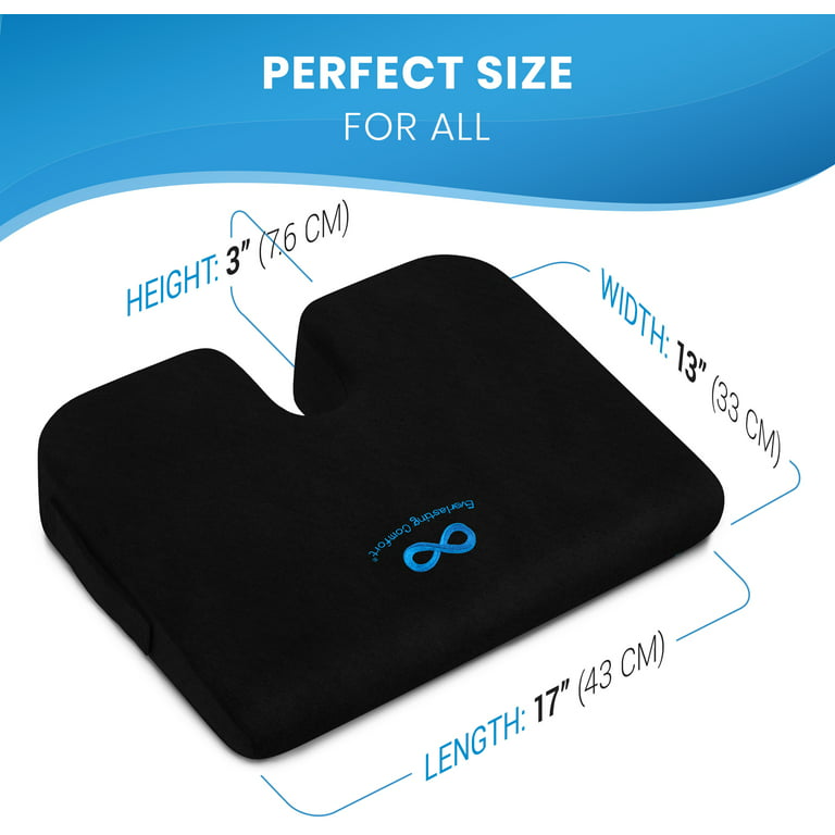 XEOVHVLJ Clearance Car Wedge Seat Cushion For Car Seat Driver/Passenger-  Wedge Car Seat Cushions For Driving Improve Vision/Posture - Memory Foam  Car