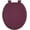 Burgundy, variant on J&V Textiles Soft Round Toilet Seat With Easy Clean & Change Hinge, Padded Pink
