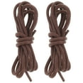 thumbnail image 2 of 1 par de cordones para zapatos de vestir, cordones redondos para botas formales, 2 of 5