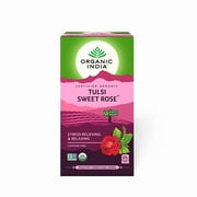 Organic India Tulsi Sweet Rose Tea 25 tea bags