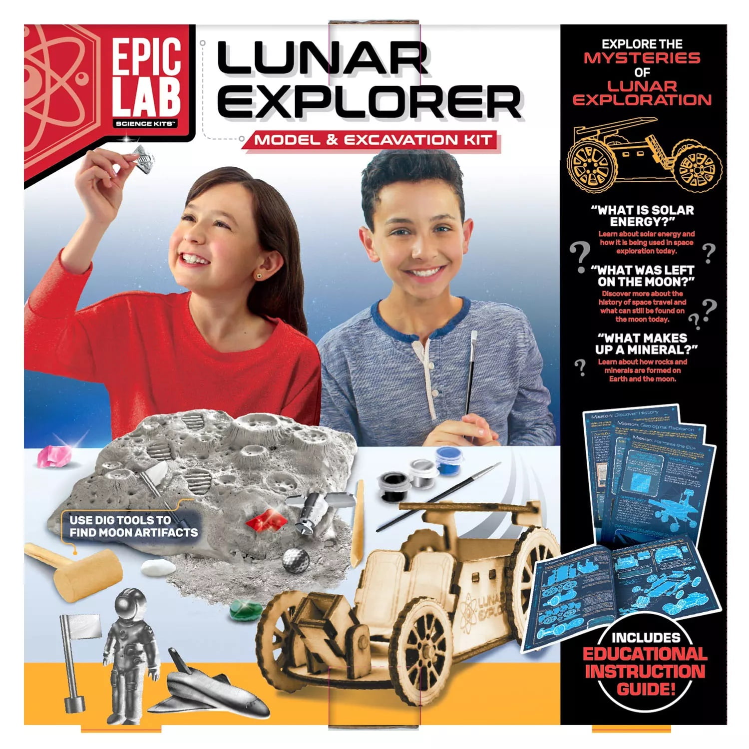 Epic Lab Science Kit Lunar Explorer Box Size