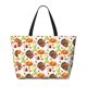 thumbnail image 2 of Fotbe Thanksgiving Turkey Bolsa de Viaje para Playa - Resistente al Agua, Bolsa Tote de Gran Capacidad y Ligera con 7 Bolsillos para Mujeres y Hombres, 2 of 7