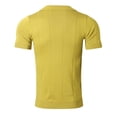 thumbnail image 5 of Mens V Neck Polo Shirt Short Sleeve Casual Golf T Shirt Summer Top Classic Fit Breathable Tee Yellow XXL, 5 of 7