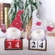 thumbnail image 5 of Calendario de madera sin rostro navideño Adornos de decoración para el hogar para ancianos Cuenta regresiva Feliz Navidad, 5 of 7