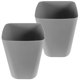 thumbnail image 2 of 2 botes de basura de gran capacidad, sencillos, para cocina, baño y oficina., 2 of 7