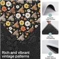 thumbnail image 3 of Black Highland Cow Flower Pattern Kitchen Rugs Sets Of 3,Kitchen Runner Rugs Non Skid Washable,Decorative Kitchen Floor Mats for Kitchen,Sink,Laundry,17"x30"+ 17"x47" + 17"x59", 3 of 6