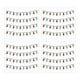 thumbnail image 2 of Pegatinas decorativas de luces navideñas de PVC para decoración navideña, suministros de bricolaje, accesorios de fotografía, calcomanías para cocina, 4 piezas, 2 of 8