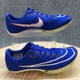 thumbnail image 1 of Nike Shoes Mens 8.5 Air Zoom Maxfly Racer Cleats Blue Low Top Spikes DH5359-400, 1 of 6