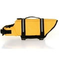 thumbnail image 1 of Chaleco Salvavidas para Perros Chaleco Protector De Traje De Baño De Seguridad con Rayas Reflectantes/Cinturón Ajustable PerrosAmarillo,M JM, 1 of 5