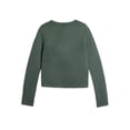 thumbnail image 2 of Planet Gold Girl's Waffle Knit Top, Sizes 4/5-18, 2 of 6