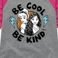 thumbnail image 3 of Disney - Be Cool Be Kind  - Toddler & Youth Girls Raglan Graphic T-Shirt, 3 of 4