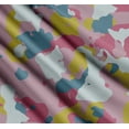 thumbnail image 3 of Soimoi Cotton Voile Fabric Multicolor Camouflage Printed Craft Fabric by the Yard 56 Inch Wide, 3 of 7