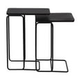 thumbnail image 3 of Porter Designs Nicosia Nesting End Tables - Black, 3 of 9