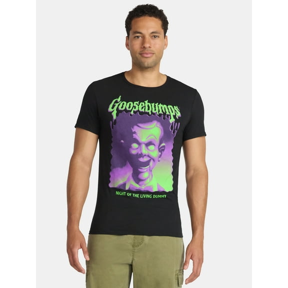 Goosebumps Men's and Big Men's Graphic Tee with Short Sleeves, Sizes S-3XL