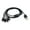 Black, variant on 4 in 1 USB Male to USB Male USB Multi Charging Cable 100cm/39.37in Total Long Power Cord