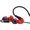 Black, variant on Westone UM Pro10 High Performance Single-Driver Universal In-Earphones with Replaceable Braided Cable, Red