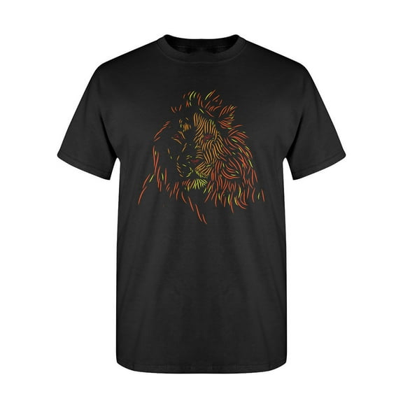 Lion T-Shirt Men -Image by Shutterstock, Male x-Large