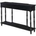thumbnail image 5 of Convenience Concepts Wyoming Black Console Table, 5 of 6