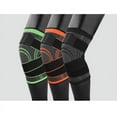 thumbnail image 3 of 3D Weaving Knee Brace Bandage Breathable Support Running Jogging Sports Joint Pain Bandage, 3 of 3