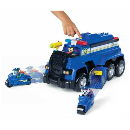 PAW Patrol, Chase’s 5-in-1 Ultimate Cruiser with Lights and Sounds, for Kids Aged 3 and up