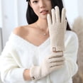 thumbnail image 6 of Giaone Thermals Insulated Gloves Women Winter Sports Cold Weather Cycling Driving, 6 of 18