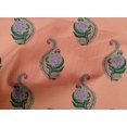 thumbnail image 4 of oneOone Cotton Poplin Fabric Leaves & Floral Block Decor Fabric Printed BTY 42 Inch Wide, 4 of 4