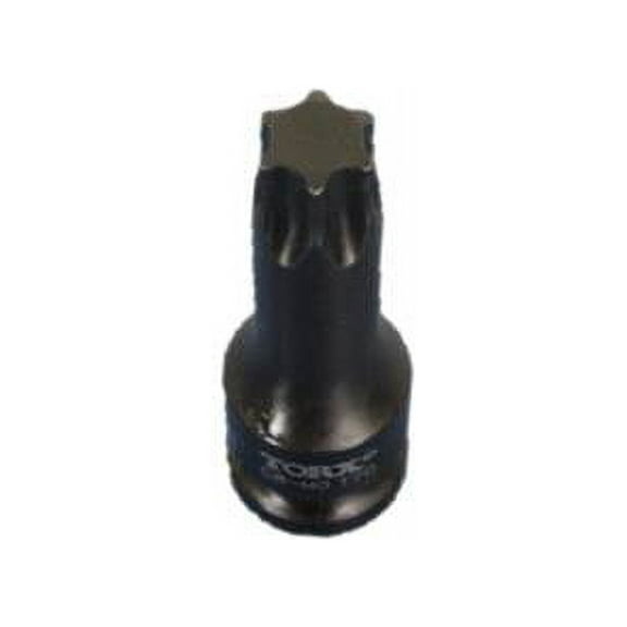 TEMO T70 3 Inch (76 mm) Long Torx Star 6 Point Black Impact Bit Socket Auto Repair Tool 1/2 Inch (12.7 mm) Square Drive