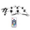 thumbnail image 2 of RGB Pond Lights Timer LED Submersible Underwater Colorful Landscape Spotlight Remote Control IP68 Water Resistant Fountain Light Fish Tank, 2 of 7