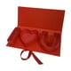 thumbnail image 3 of Caja de jabón con letras rellenables y flores, de cartón, para fiestas de San Valentín, para mamá, vacía. Rojo, 3 of 9