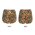thumbnail image 3 of Easygdp Fruits Peach for Women's Athletic Shorts - High-Waist, Quick-Dry Workout Shorts with Pockets, Ideal for Running, Yoga, and Training-Small, 3 of 7