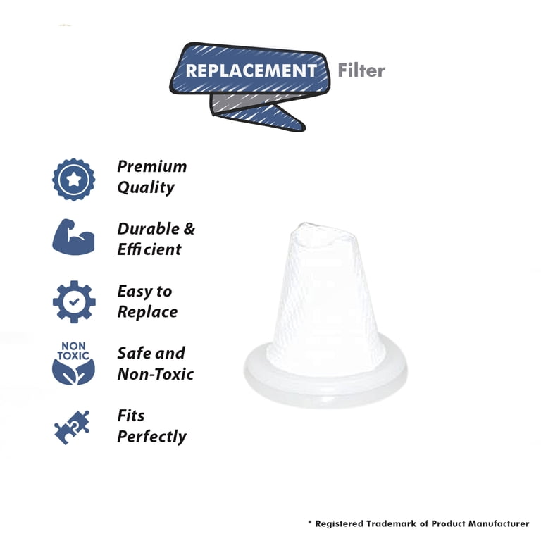 Genuine Dirt Devil Central Vacuum Filter #8107-01 – 1 Pack Replacement