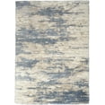 thumbnail image 3 of Nourison Luxurious Shag Light Blue Grey 5'3" x 7'3" Area Rug, Abstract, Plush, Bed Room, Living Room, Dining Room, Kitchen, Easy Cleaning, Non Shedding,, 3 of 9