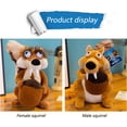 thumbnail image 4 of Muñeca de peluche con forma de animal de la Edad del Hielo, Scrat Scrat Squirrel Baby, 4 of 5