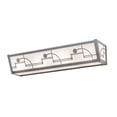 thumbnail image 5 of Meyda Lighting 24'W Deco Vanity Light, Nickel/Ca - 15516, 5 of 7
