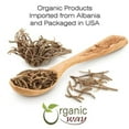 thumbnail image 4 of Organic Way Valerian Root Cut & Sifted - European Wild Harvest Organic & Kosher Certified | Raw, Vegan, Non GMO & Gluten Free | USDA Certified | Origin - India (1/4LBS / 4Oz), 4 of 4