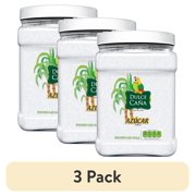(3 pack) Dulce Caña Pure Cane Refined Sugar, Non-GMO, 4 lbs Plastic Jar