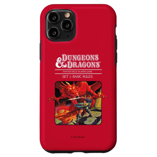Funda para teléfono Dungeons & Dragons Vintage Basic Rules iPhone 11 Pro