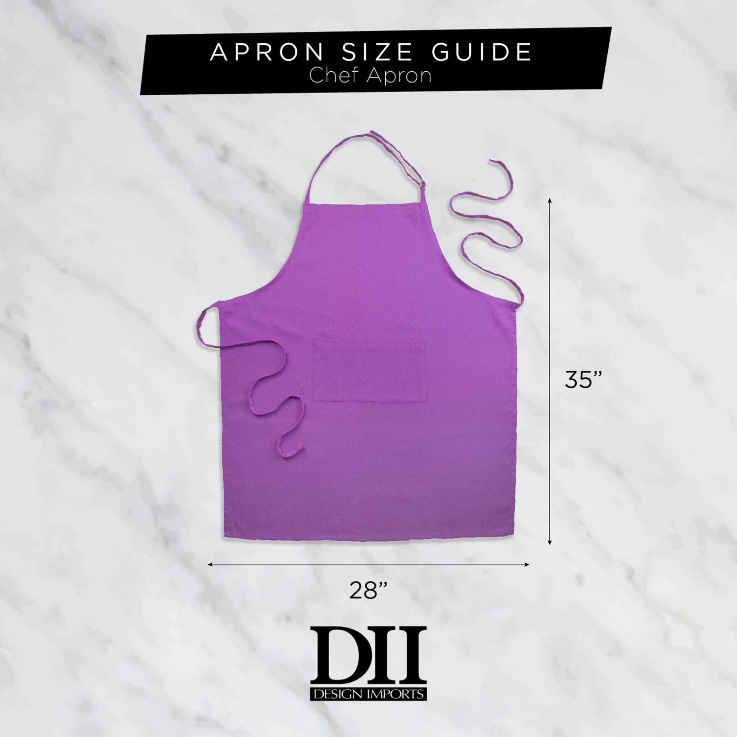 White Bulk Chef Apron (Set of 6)