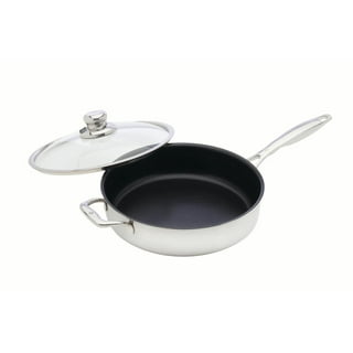 Swiss Diamond Nonstick Clad 7.9 qt. Stock Pot with Lid