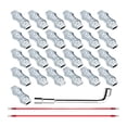 thumbnail image 4 of 25 piezas M5 Kit de conector de cuerda de poli cables de metal accesorio de accesorios 2x alambre conductor para animales profesionales, 4 of 8