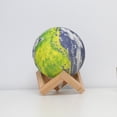 thumbnail image 3 of 3D Painted Moon Planet Light Bedroom Bedside Children's Hand-painted Graffiti Moon Atmosphere Night Light Starry Table Lamp, 3 of 5