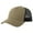Khaki/Black, variant on Rapper 5 Panel Cotton Sustainable Trucker Cap