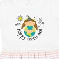 thumbnail image 4 of Inktastic Girls Happy Earth Day Girls Toddler Dress, 4 of 5